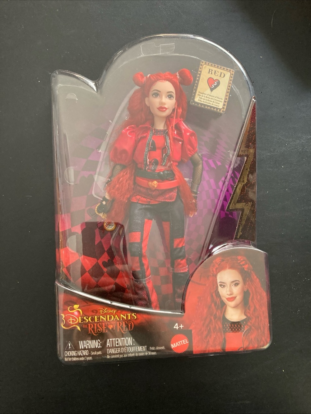 Disney Rise of Red Descendants Red Doll